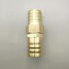 1-Piece Straight Brass Equal Hose Barb, 3 mm, 4 mm (5 mm × 5 mm) view 2
