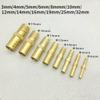 1-Piece Straight Brass Equal Hose Barb, 3 mm, 4 mm (5 mm × 5 mm) view 4