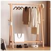 Freestanding Industrial Garment Rack with Hooks, Clothing Rod and Storage Shelves, 60/80/100/120 x 48 x 150 cm view 1