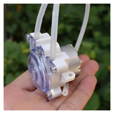 DC 6–12V Mini Peristaltic Dosing Pump with 500 Geared Motor