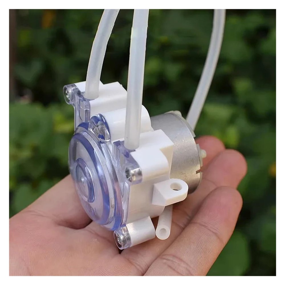 DC 6–12V Mini Peristaltic Dosing Pump with 500 Geared Motor