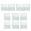 DINHEAROM Square Microscope Coverslips for Optical Microscopes, 3.00 x 3.00 x 2.00 cm, 1,000 Pieces in 10 Boxes view 1
