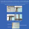Deluxe Metal Wall Holder, A4 Desktop Folding Presentation Folder with 30 Pockets view 3
