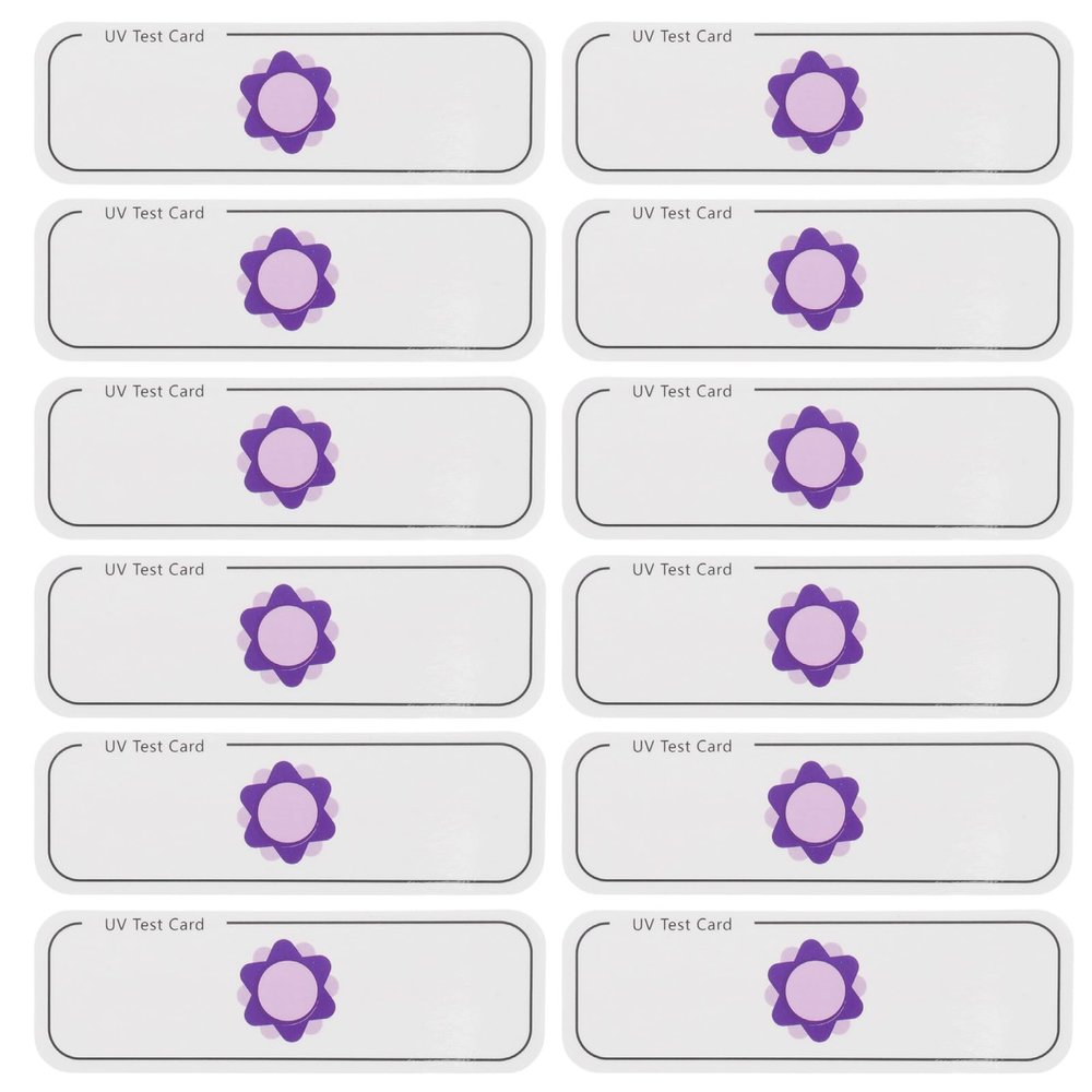 SKISUNO UVA Indicator UV Test Cards, Lightweight and Portable, 20 Paper Cards