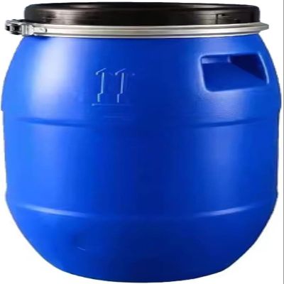 MJMLUCK 160 L Water Storage Barrel, Food-Grade Plastic, Lid and Metal Sealing Ring