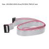 TOVINANNA 4-Piece 16-Pin Ribbon Cable, 2.54 mm Pitch IDC Connectors, Gray, 1 m view 2