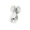 IDGTTLDF KF40 to 1/4" VCR Female SUS 316L Stainless Steel Tube Fitting Coupler Union Connector view 3