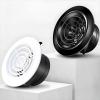 Round Ventilation Grille, White/Black, 75/100/125/150/200 mm, Black, 75 mm/3 in view 1