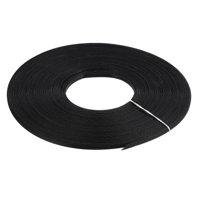 QUARKZMAN Sewing Boning, 1 Piece, 45 Yards, 6 mm Polyester, Sew-Through Low-Density Corset Boning for Wedding Dresses, Black