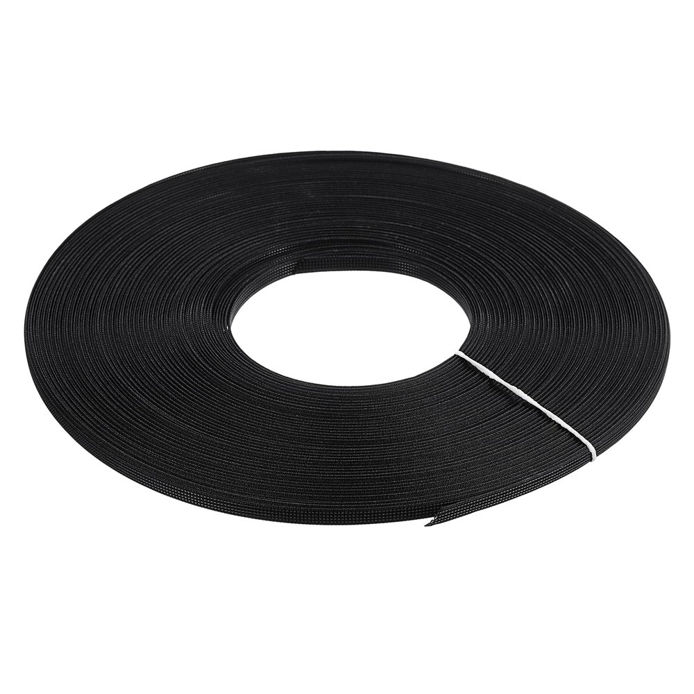 QUARKZMAN Sewing Boning, 1 Piece, 45 Yards, 6 mm Polyester, Sew-Through Low-Density Corset Boning for Wedding Dresses, Black