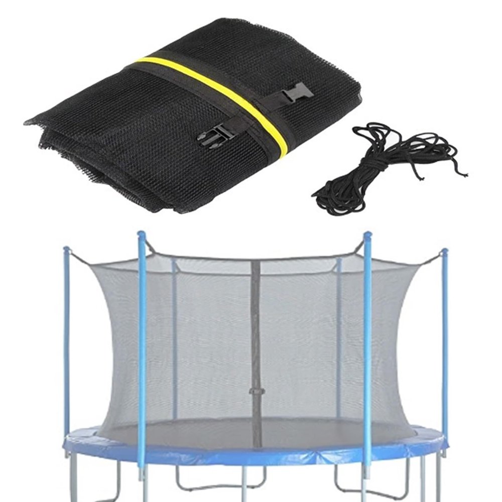 Replacement Safety Net for Round Trampolines