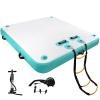 PVC Inflatable Floating Platform for Multiple People, Non-Slip Floating Mat for Lake, Boat, Island or Pool view 1