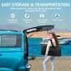 PVC Inflatable Floating Platform for Multiple People, Non-Slip Floating Mat for Lake, Boat, Island or Pool view 4