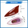 ABSOPRO Shark Fin Antenna AM/FM, 1-Pack, for Cars, SUVs, Trucks, and Off-Road Vehicles view 3