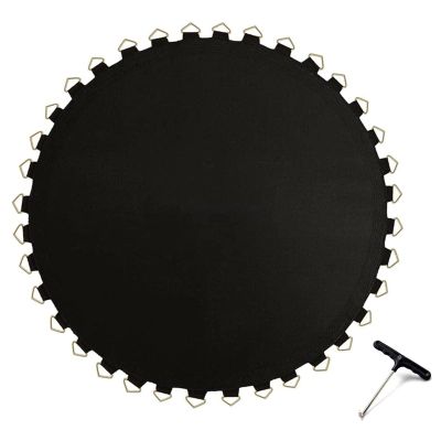 Replacement Trampoline Jumping Mat for Round Trampolines with 64 Buckles