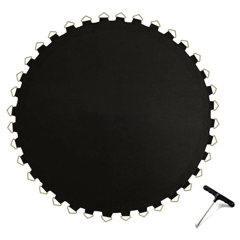 Replacement Trampoline Jumping Mat for Round Trampolines with 64 Buckles