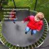 Replacement Trampoline Jumping Mat for Round Trampolines with 64 Buckles view 2