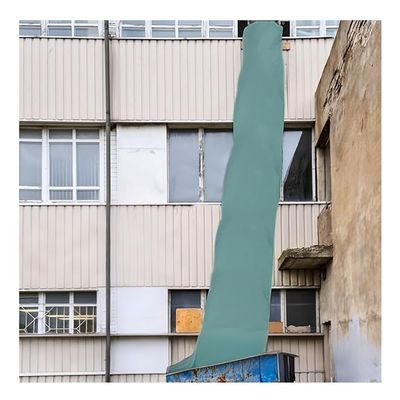 Heavy-Duty Debris Chute, 0.6 m Diameter, Canvas, 25 kg Capacity, 2 × 18 m