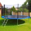 Breathable Safety Net for 3.7 m/4 m Garden Trampoline – Easy-to-Install Replacement Net view 1
