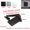 Aluminum Access Panel with Magnetic Push-Latch view 2