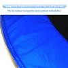 Outdoor Trampoline Safety Pad, UV-Resistant Spring Cover for Rectangular Frames view 4