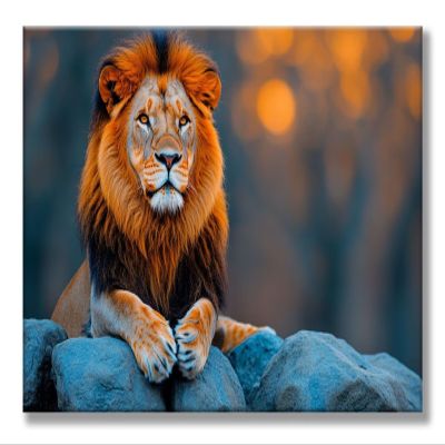 Paint by Numbers for Adults, Lion Painting Kit, 60 × 80 cm