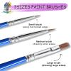 Paint by Numbers for Adults, Lion Painting Kit, 60 × 80 cm view 4