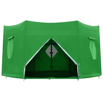2.4 m Waterproof Trampoline Shade Canopy with UV and Wind Protection