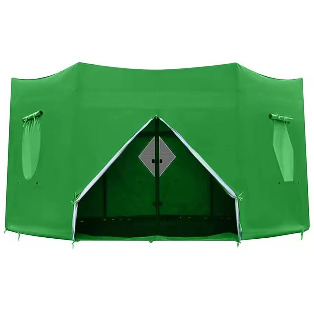 2.4 m Waterproof Trampoline Shade Canopy with UV and Wind Protection