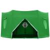 2.4 m Waterproof Trampoline Shade Canopy with UV and Wind Protection view 1