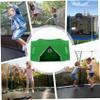 2.4 m Waterproof Trampoline Shade Canopy with UV and Wind Protection view 3