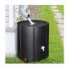 Portable 200 L Rainwater Storage Tank, Foldable Black Rain Barrel view 1