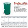 Portable 200 L Rainwater Storage Tank, Foldable Black Rain Barrel view 2