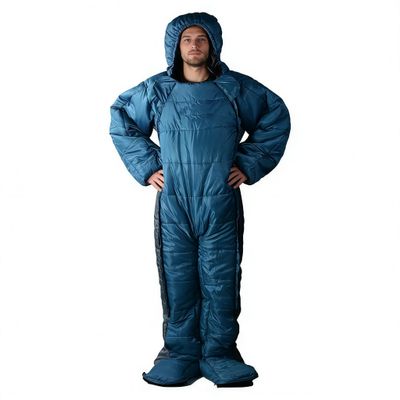 Humanoid Mummy Sleeping Bag, 3-Season Cotton, -5°C to 5°C, Size L