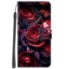 YKTO Red Rose Wallet Case for Huawei Y9 Prime 2019 with Wrist Strap view 1
