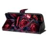 YKTO Red Rose Wallet Case for Huawei Y9 Prime 2019 with Wrist Strap view 3