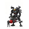 LOKLNEYK 1/25 Scale Articulated Military Mecha Soldier Figure with Accessories view 1