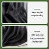 PINGSANL Sheer Grommet Curtains, 270 x 220 cm, Black view 4