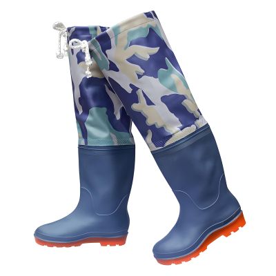 LXZSMH Lightweight Hip Waders for Men, Waterproof Wading Boots for Fishing and Hunting (6.5)