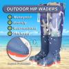 LXZSMH Lightweight Hip Waders for Men, Waterproof Wading Boots for Fishing and Hunting (6.5) view 2