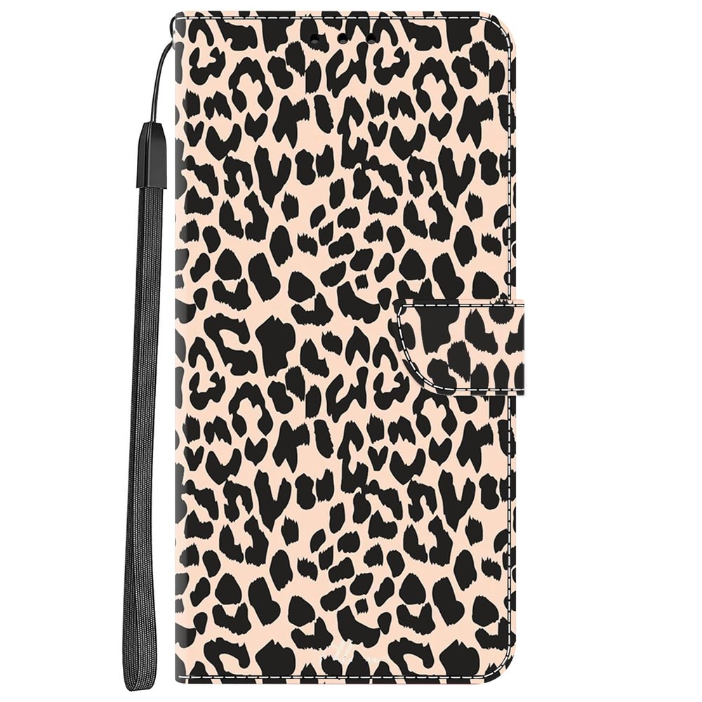 YKTO PU Leather Wallet Flip Case for Honor Magic 4 Lite, Leopard Pattern