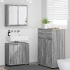 Teenpull 3-Piece Bathroom Furniture Set, Gray Sonoma view 1