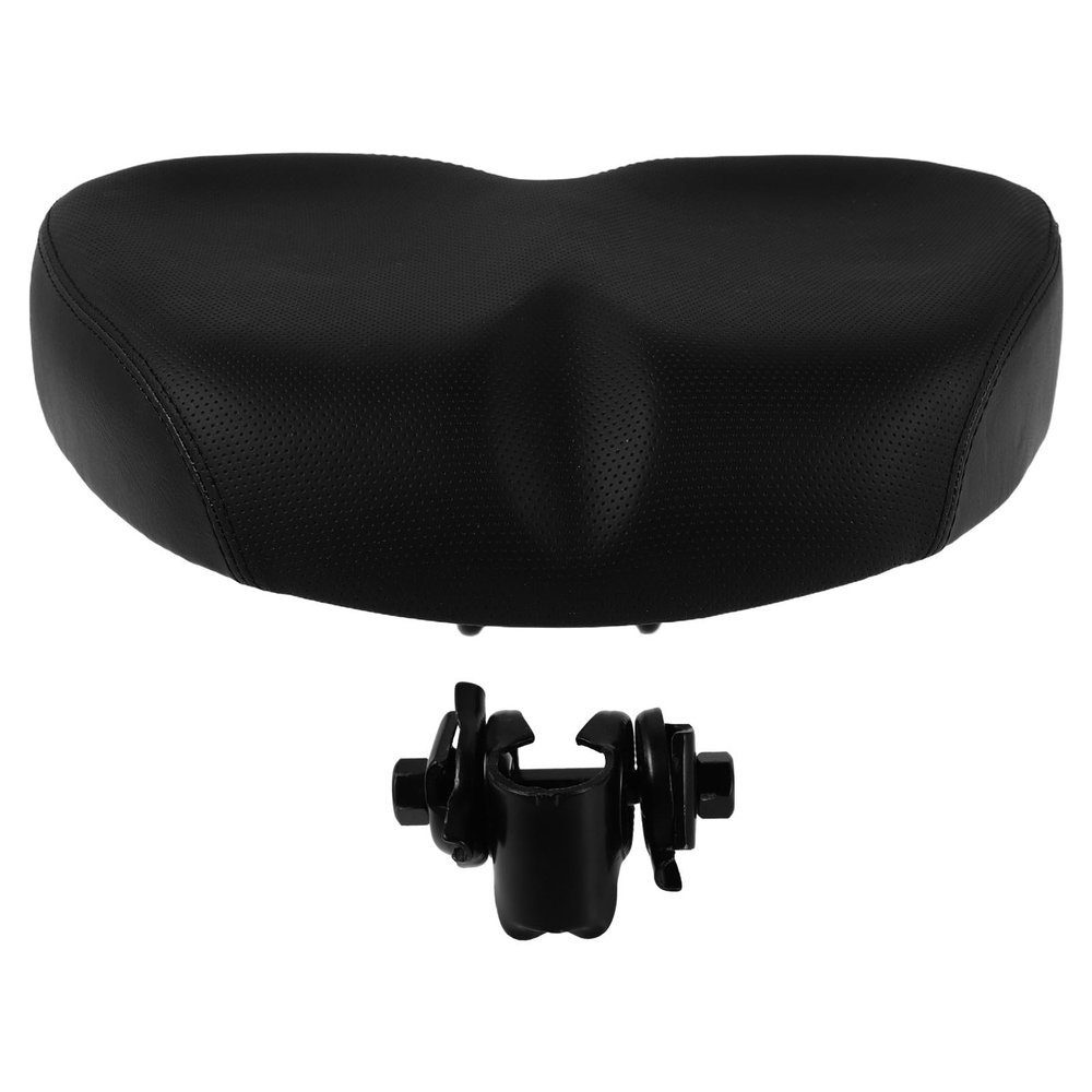 HOODANCOS Oversized Mountain Bike Saddle with Shock-Absorbing Ergonomic PU Padding for Men and Women