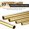 H62 Brass Hollow Tube, 35 mm OD × 2.5 mm Wall × 500 mm view 4