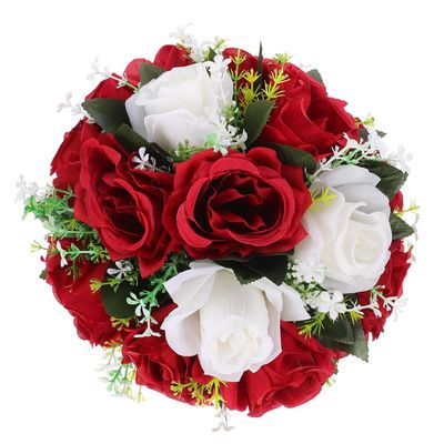 Levemolo Artificial Wedding Roses Flower Ball Table Decoration