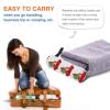 CHANGLEI Santa in a Car Microfiber Travel Towel, Ultra-Soft, Quick-Drying, with Carrying Pouch and Carabiner view 4