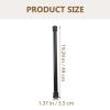 Veemoon Adjustable Black Metal Shower Curtain Rod, No Drilling Required view 2