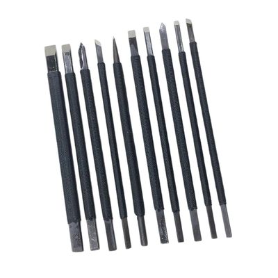 Beatifufu 10-Piece Tungsten Steel Carving Tool Set for Stone and Micro Engraving