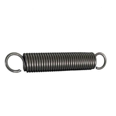 1-Piece Extension Spring, Spring Steel, 2 mm Wire Diameter, 17 mm Outer Diameter, 70 mm Length