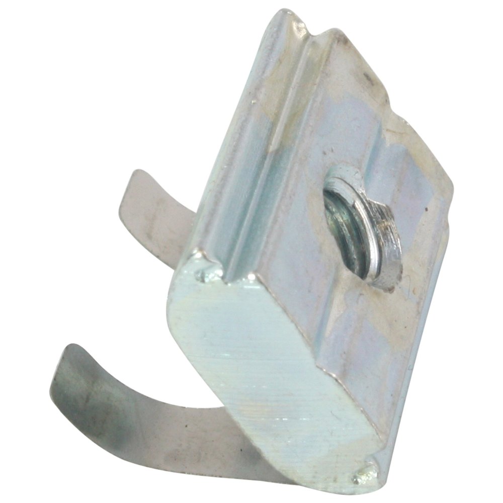 M5 T-Slot Nut for 10 mm Slot, Type B, Swivel-In, Zinc-Plated Steel